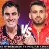 Sunrisers hyderabad vs punjab kings standings: What Are the Current Standings for Sunrisers Hyderabad vs Punjab Kings?