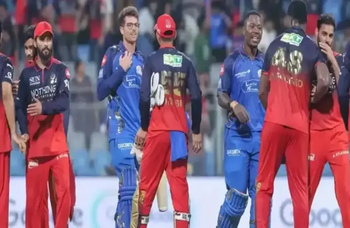 Yesterday ipl match: What Happened in Yesterday’s IPL Match Between RCB and MI?