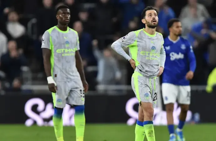 Everton vs man city: What Happened in ?