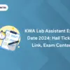 Lab assistant exam city: What is the Latest on the ?