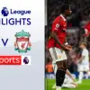Man united vs liverpool: What Happened in the Match?