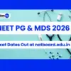Neet pg 2026: What to Know About