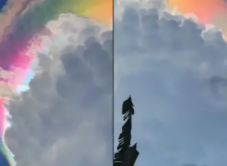 Rainbow clouds: What Are and Why Are They Captivating Viewers in Bogor?