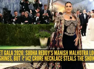 Sudha Reddy’s Met Gala Ensemble: A Fusion of Tradition and Modernity