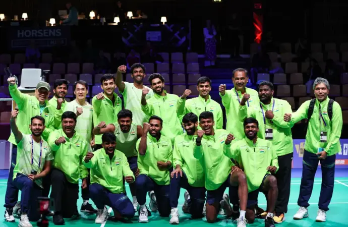 Thomas cup: How Did Ayush Shetty Propel India to the Semi-Finals?