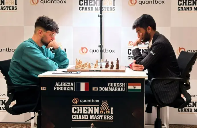 Chennai Grandmasters: Alireza Firouzja defeats World Champion D Gukesh in second consecutive win