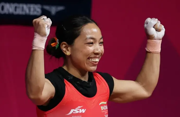 Glasgow: Mirabai Chanu secures third consecutive Commonwealth Games gold