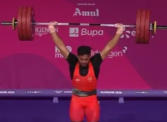 Vizianagaram weightlifter Ajaya Babu clinches silver at Commonwealth Games