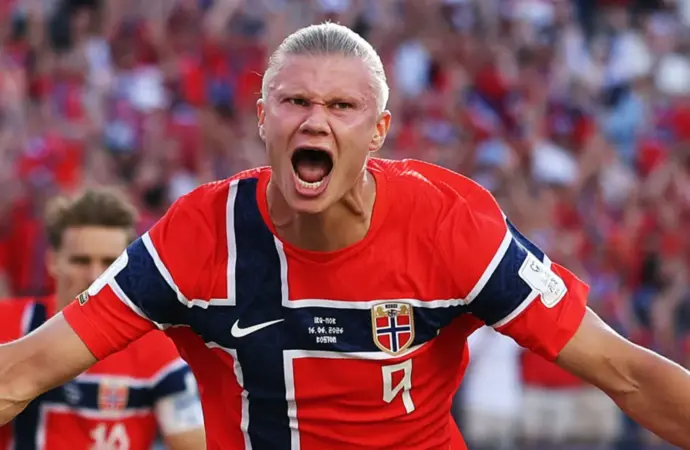 Norway’s Haaland says pressure is on England before World Cup quarter-final