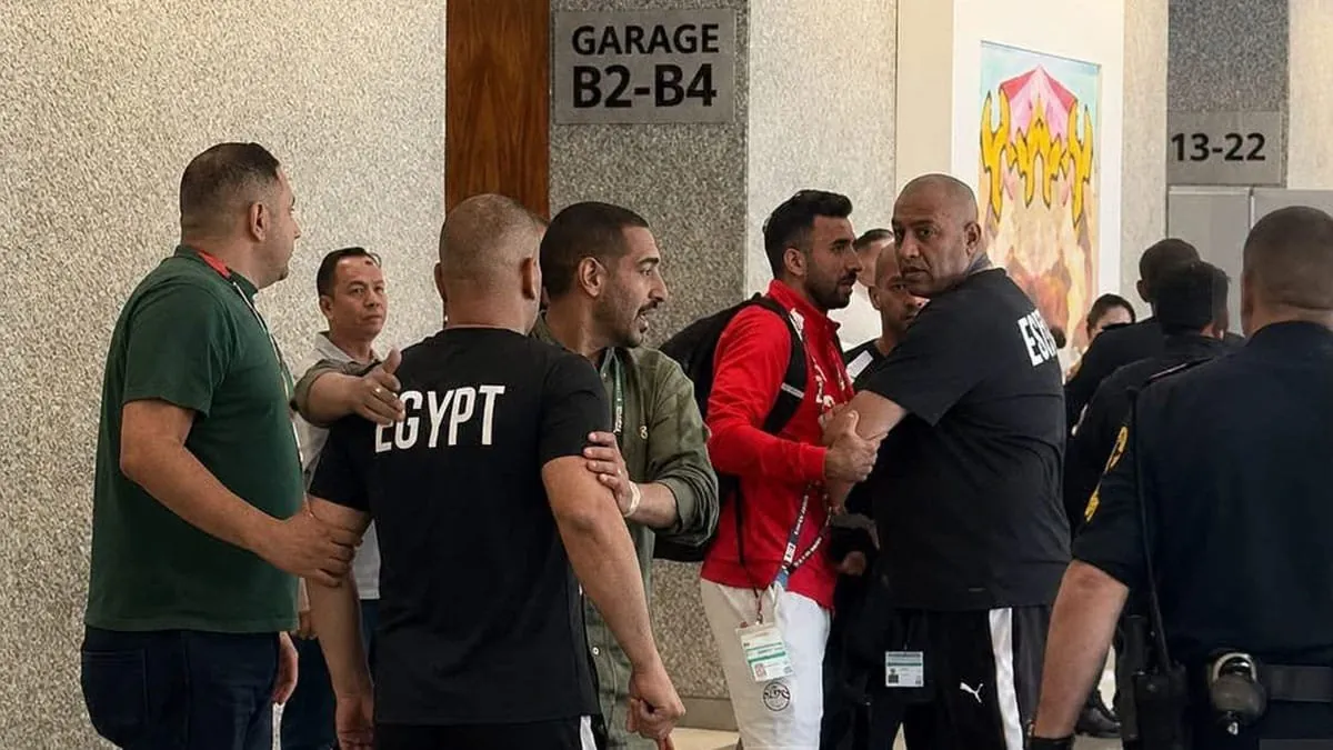 The truth about Ibrahim Hassan's crisis with an American security guard before facing Australia